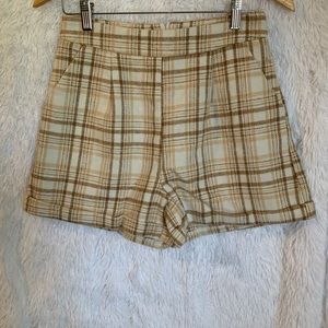 Pink Lily plaid shorts